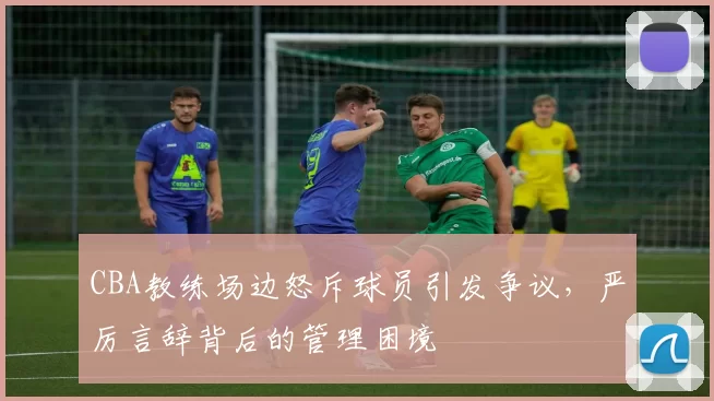 CBA教练场边怒斥球员引发争议，严厉言辞背后的管理困境