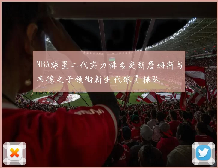 NBA球星二代实力排名更新詹姆斯与韦德之子领衔新生代球员梯队