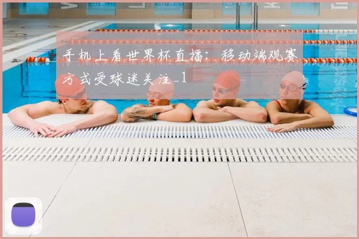 手机上看世界杯直播：移动端观赛方式受球迷关注_1